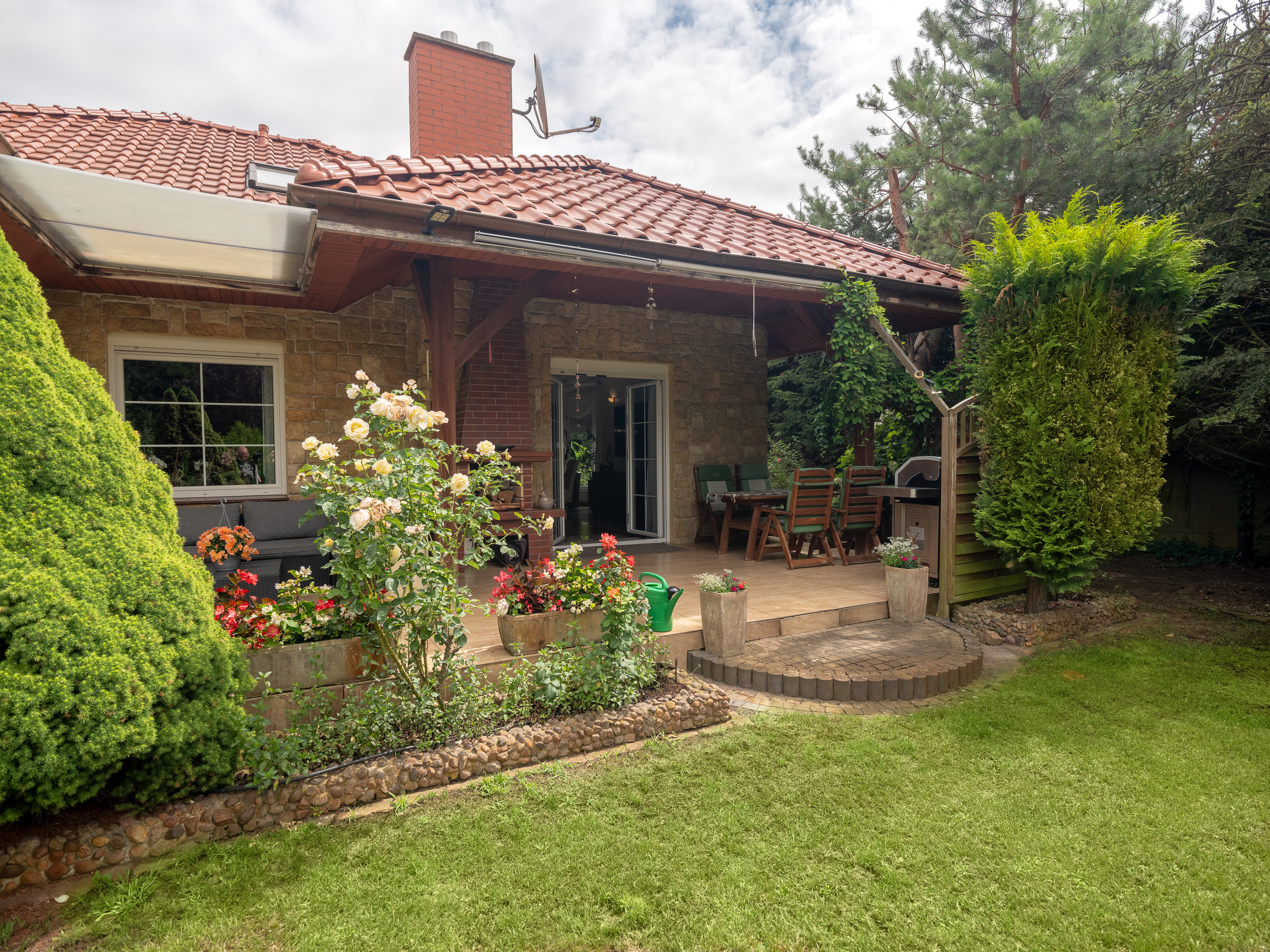 Domek ogrod nieruchomosc